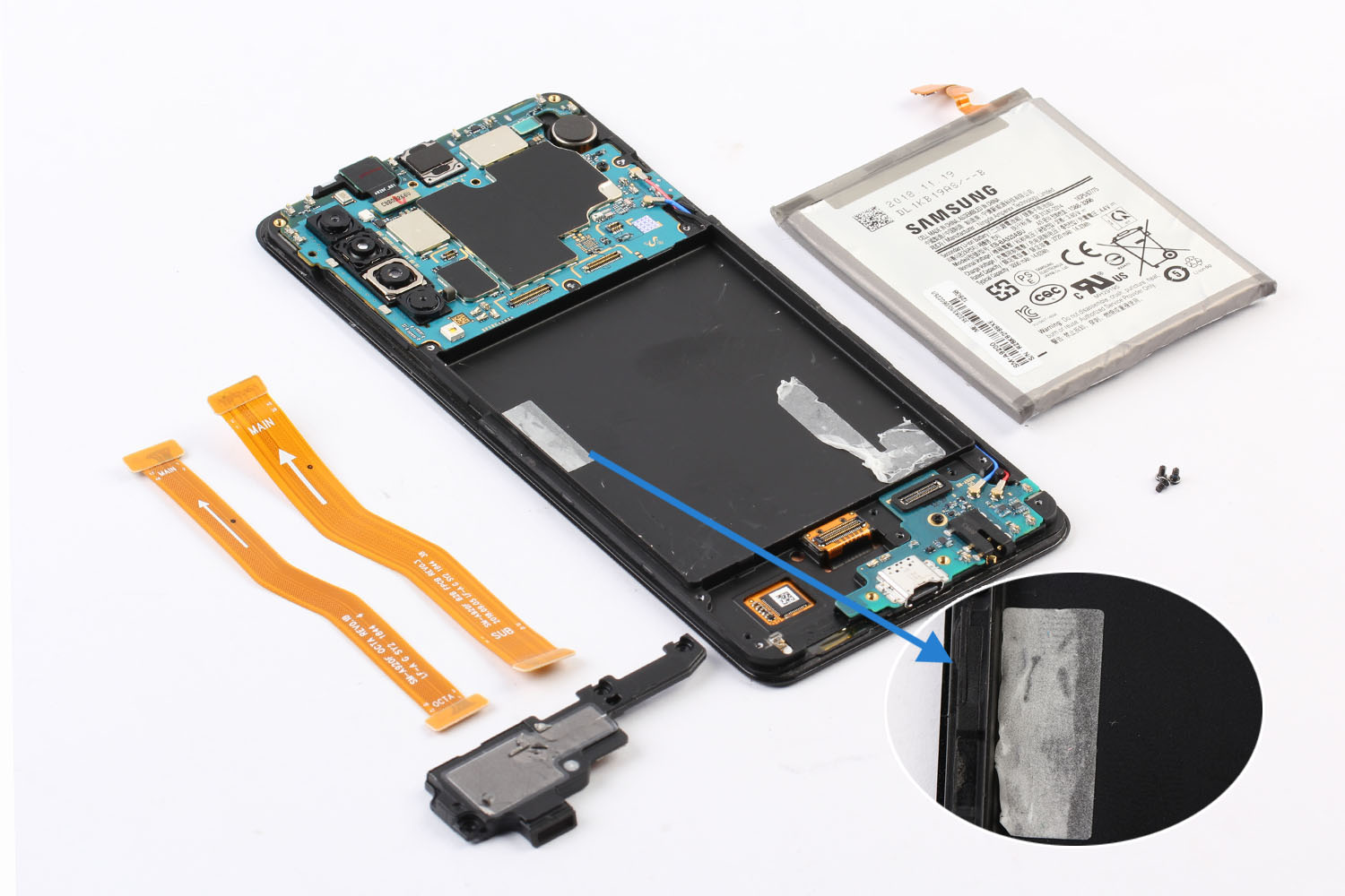 三星A7100手机更换电池方法拆电池方法_a7108拆机图解-CSDN博客