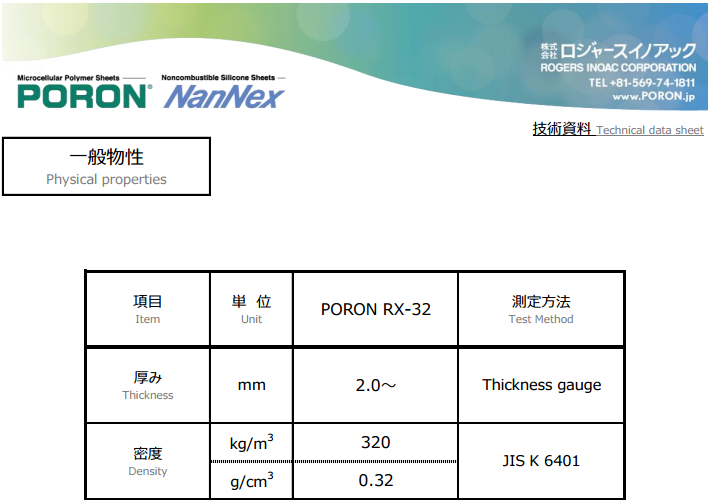井上PORON RX-32